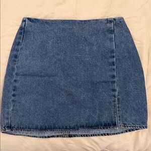 Altar'd State Blue Mini Skirt
